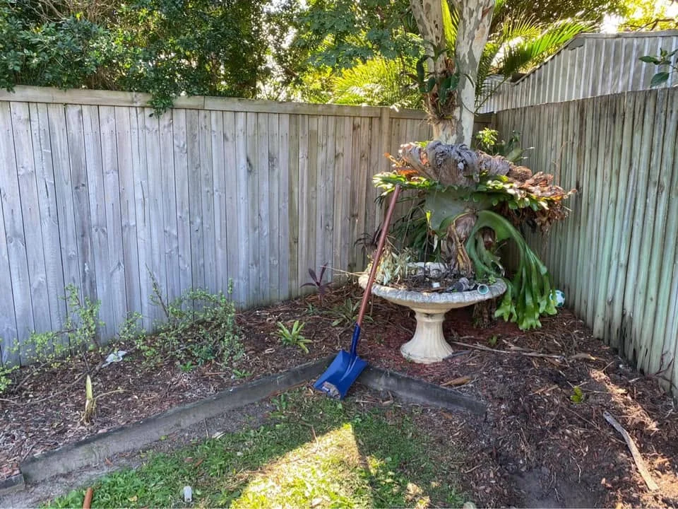 Tidy property after maintenance, Molendinar